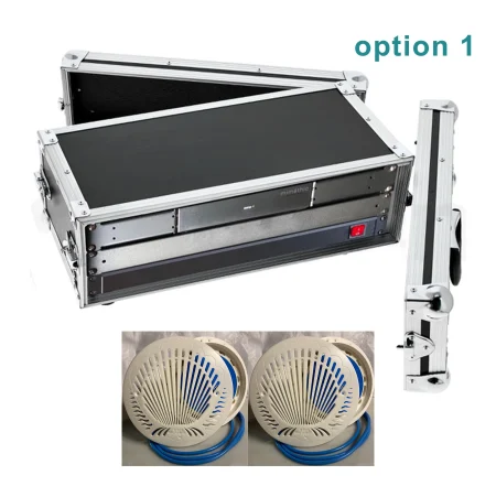 Pool sound system (2 waterproof speakers + amplifier)